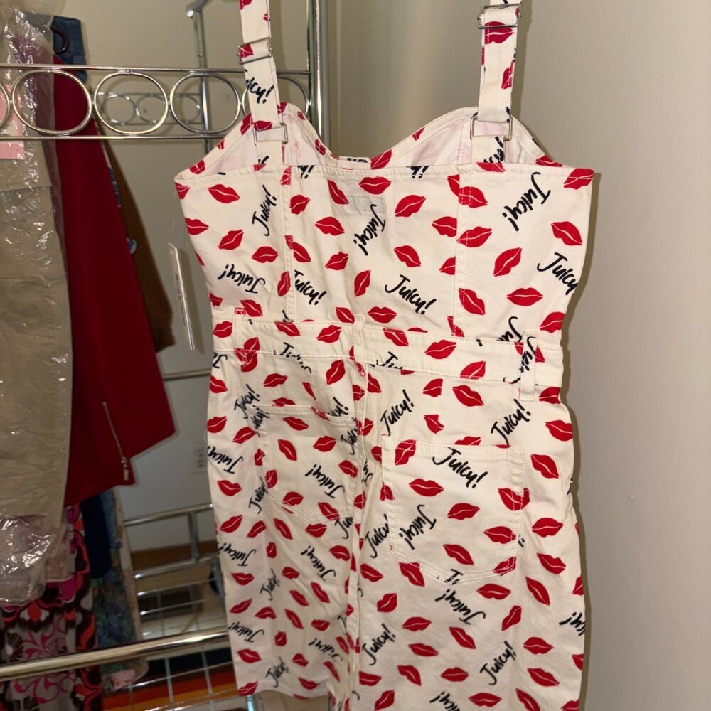 Juicy Couture Juicy Kiss Mini Sheath Dress Size Large NWT - Picture 2 of 3